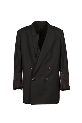 SOFT SHOULDER LARGE DB JACKET / BLK