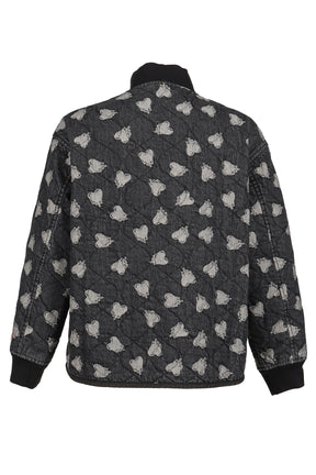 EU HEART JACKET / BLACK