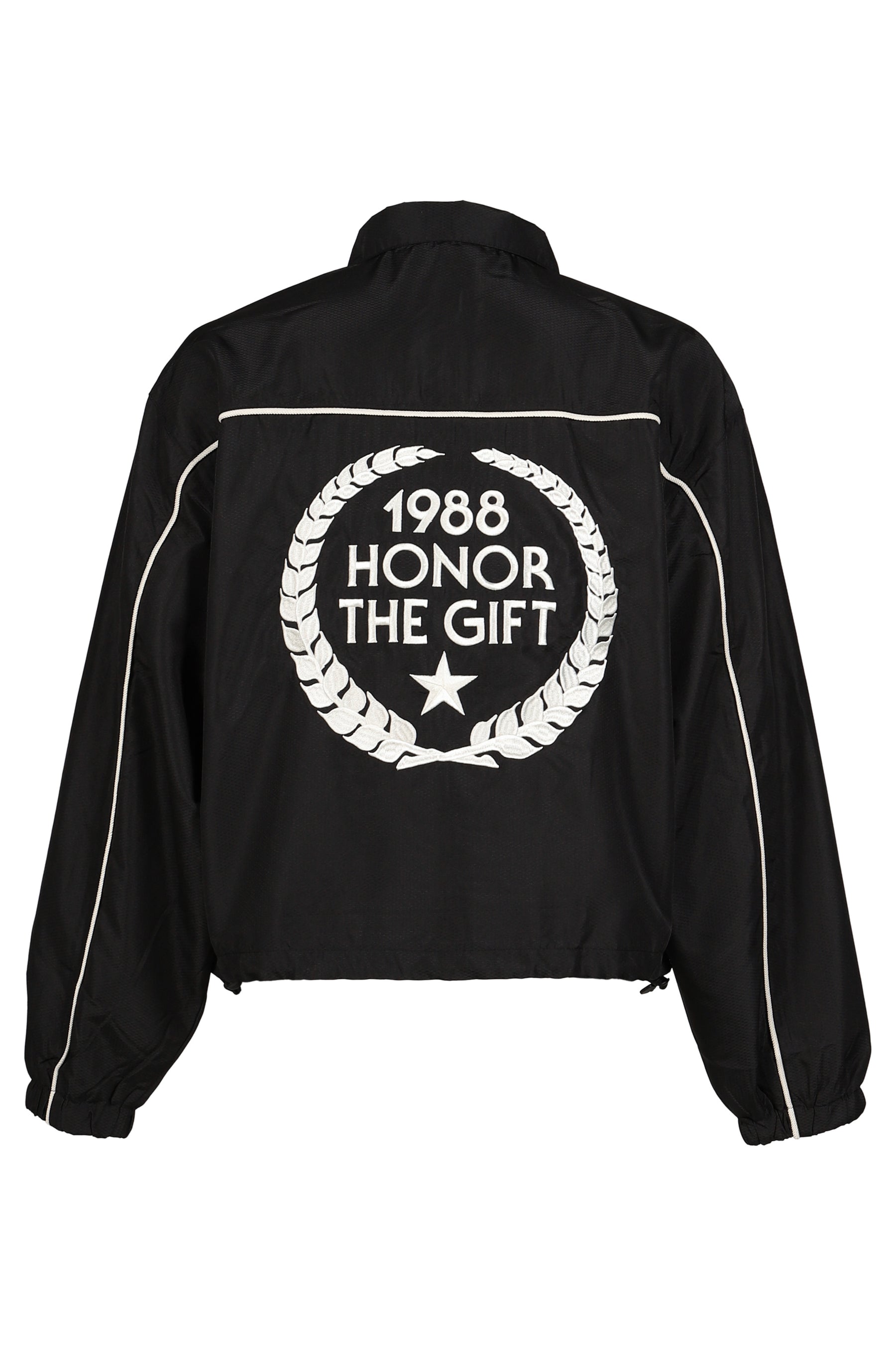 HONEYCOMB TRACK JACKET / BLK