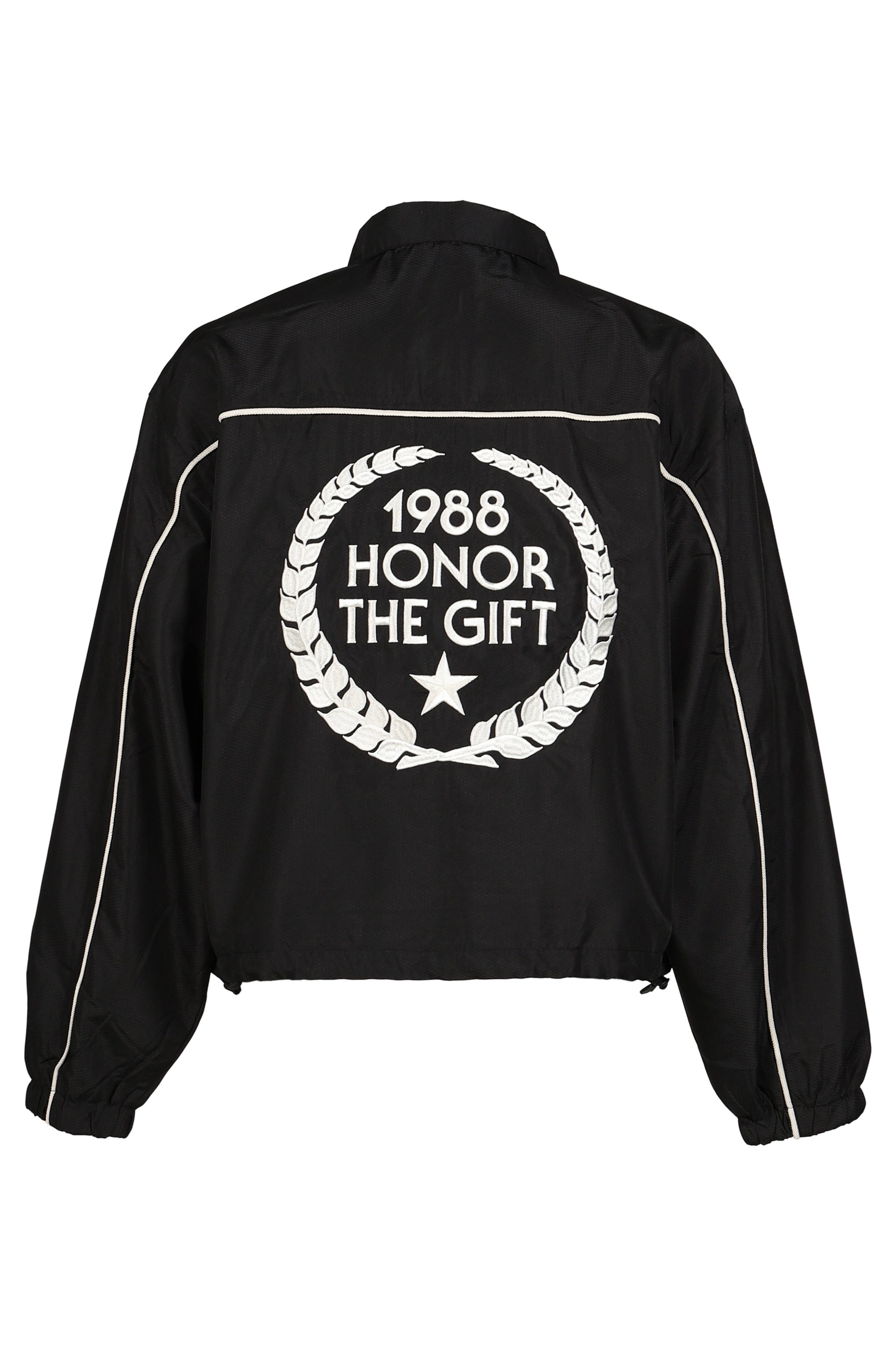 HONEYCOMB TRACK JACKET / BLK
