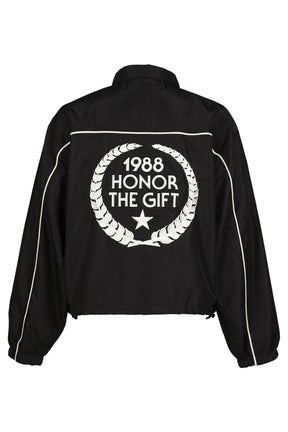 HONEYCOMB TRACK JACKET / BLK