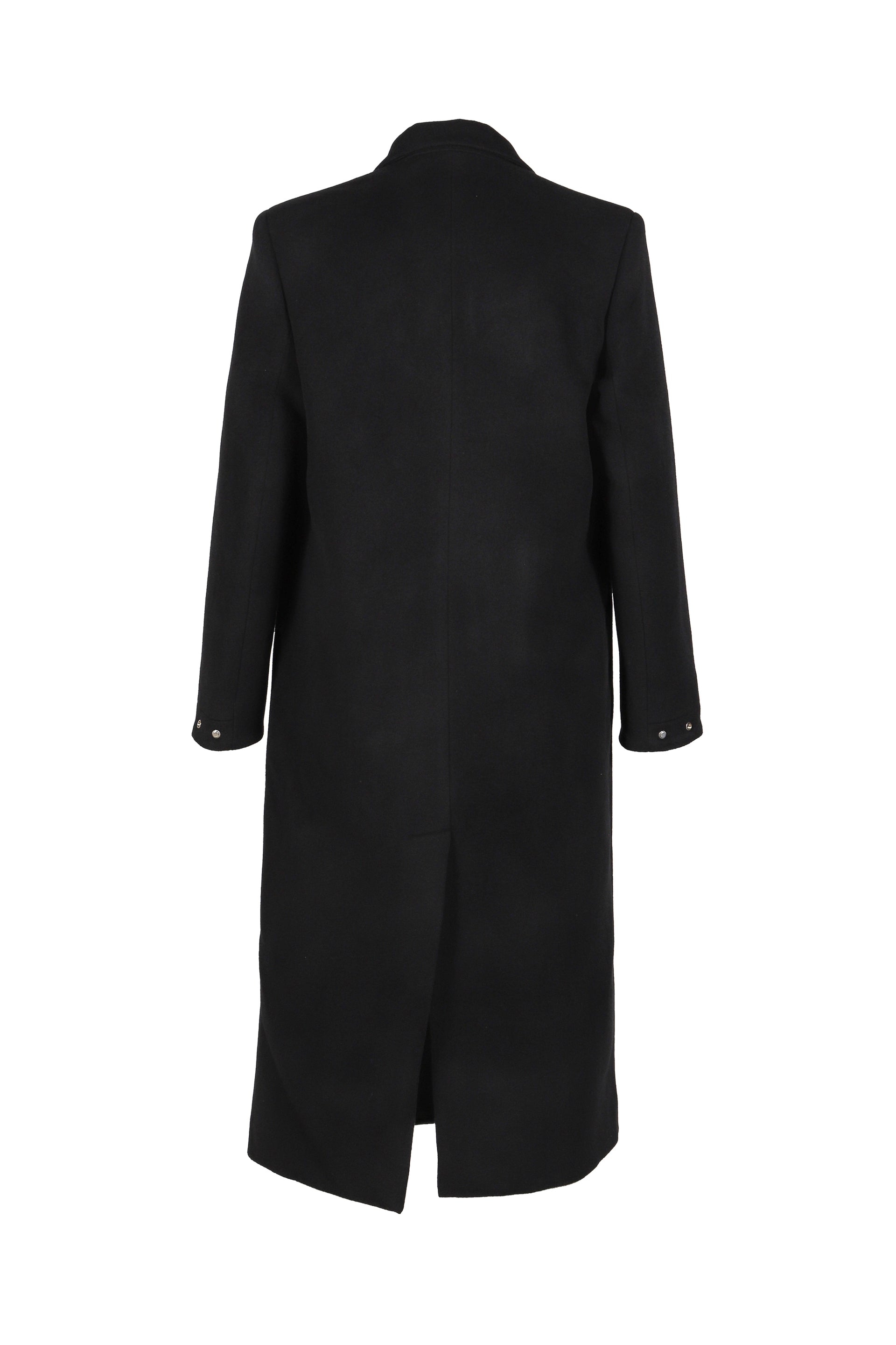 TITAN WOOL COAT / BLK