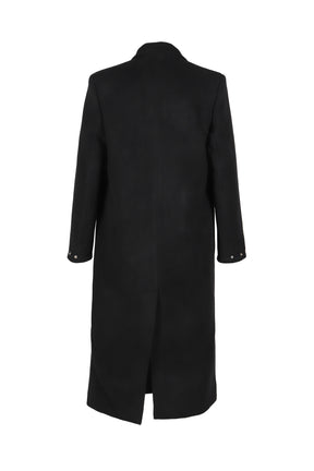 TITAN WOOL COAT / BLACK