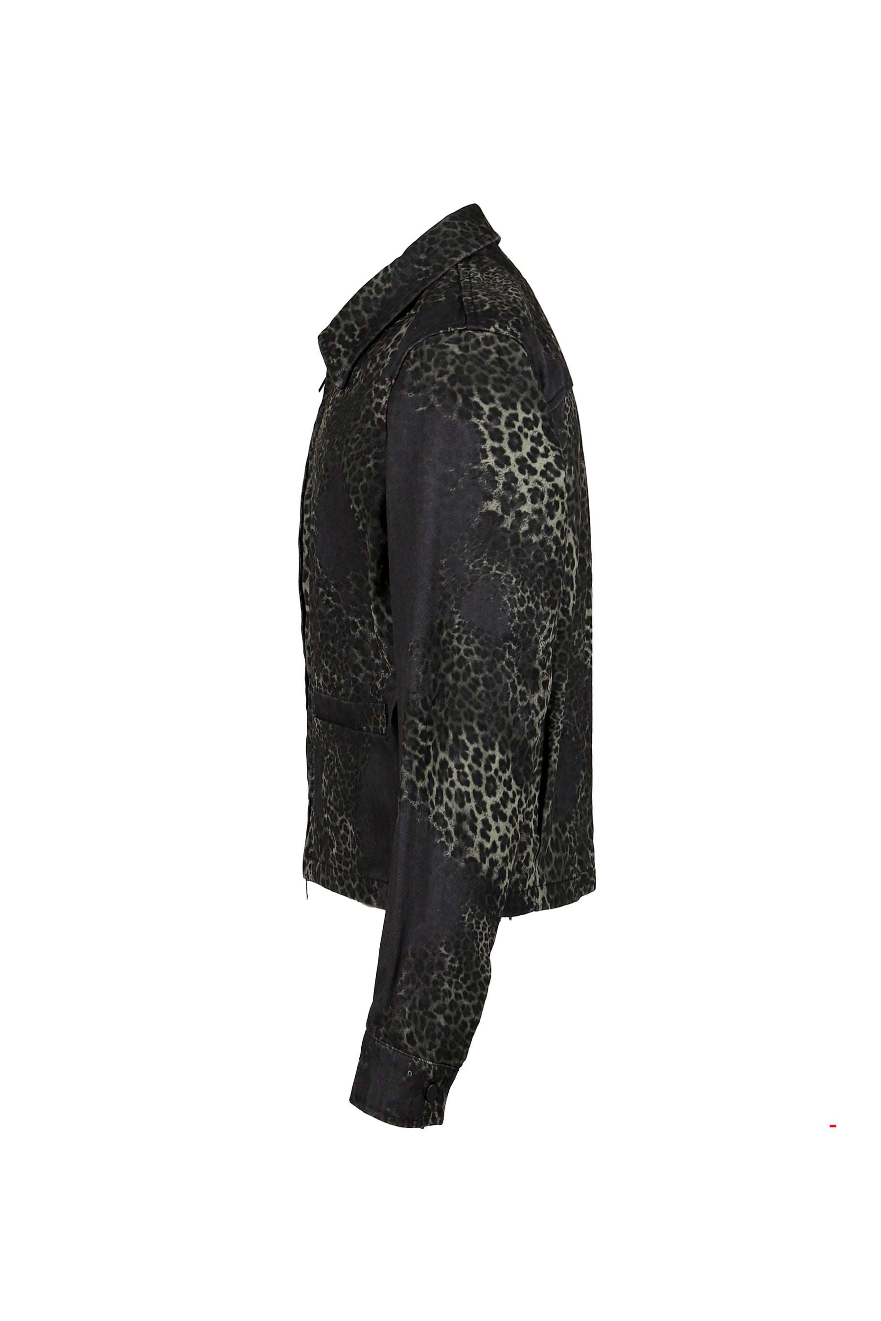 ZIP BLOUSON / LEOPARD