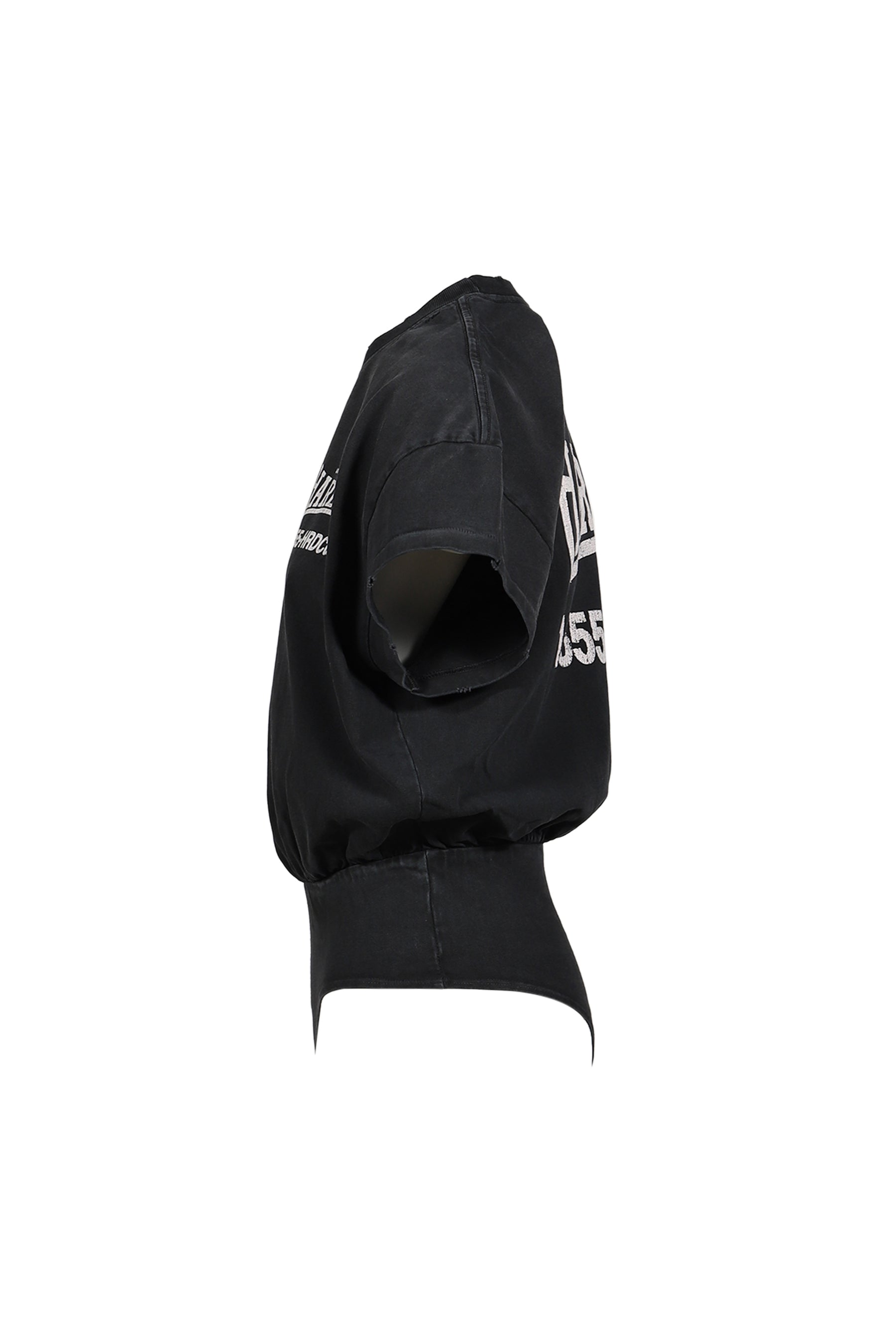 HARDCORE' BODYSUIT / BLK
