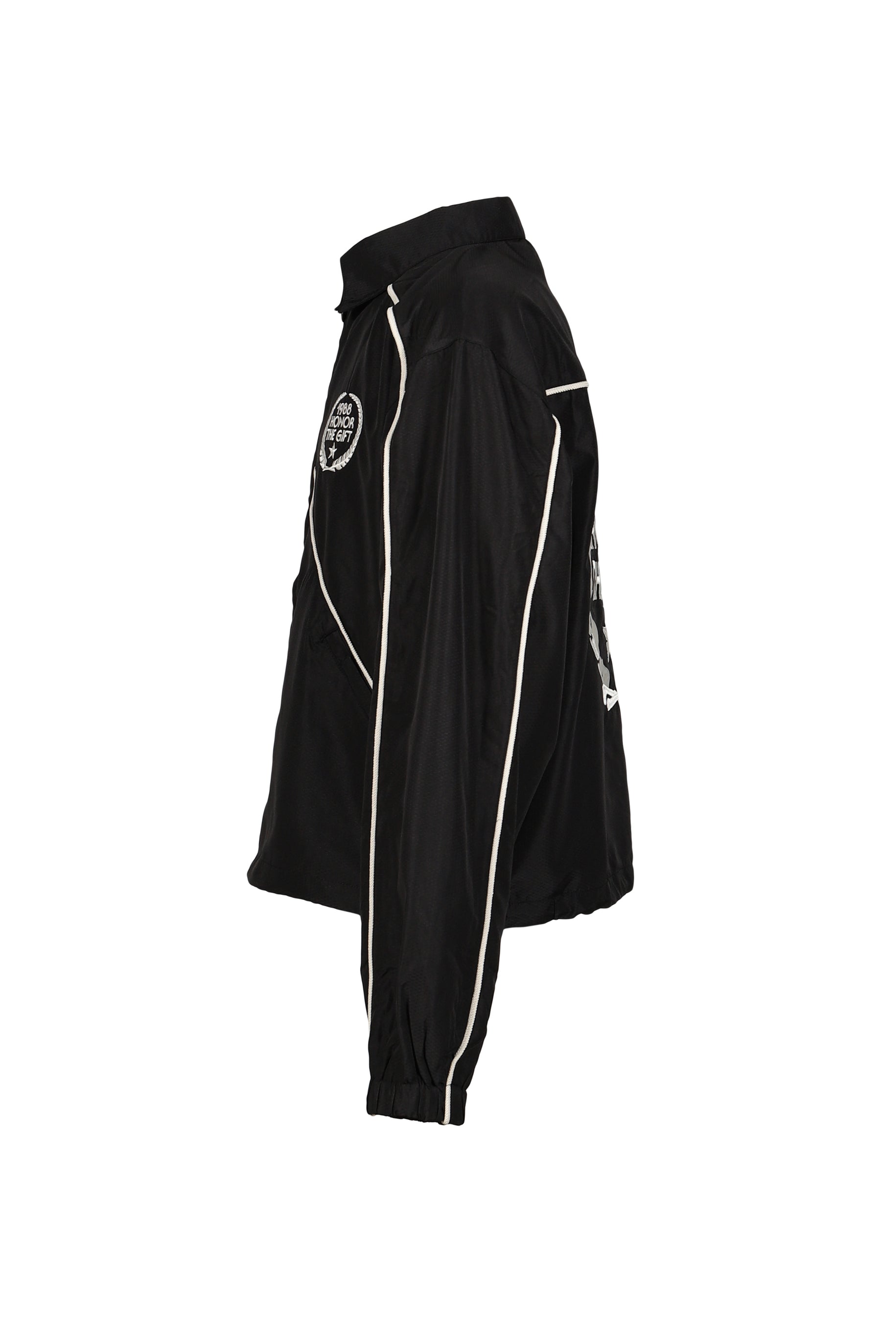 HONEYCOMB TRACK JACKET / BLK
