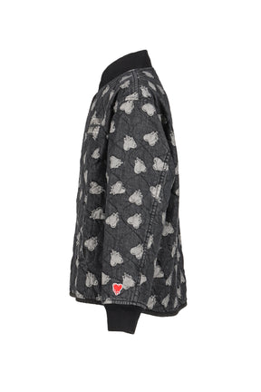 EU HEART JACKET / BLACK