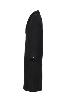 TITAN WOOL COAT / BLACK