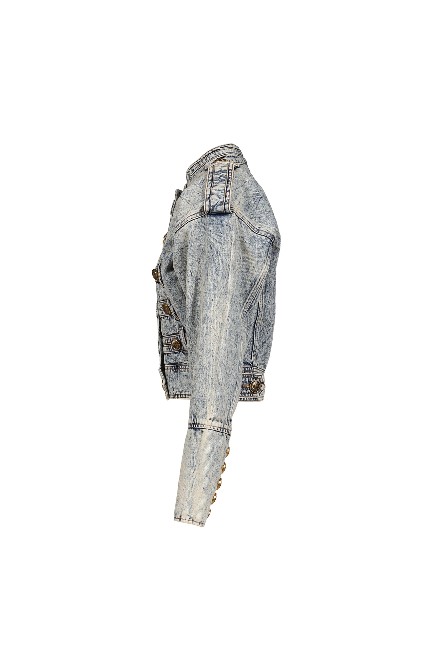 NAPOLEON JACKET WOVEN / BLUE