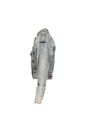 NAPOLEON JACKET WOVEN / BLUE