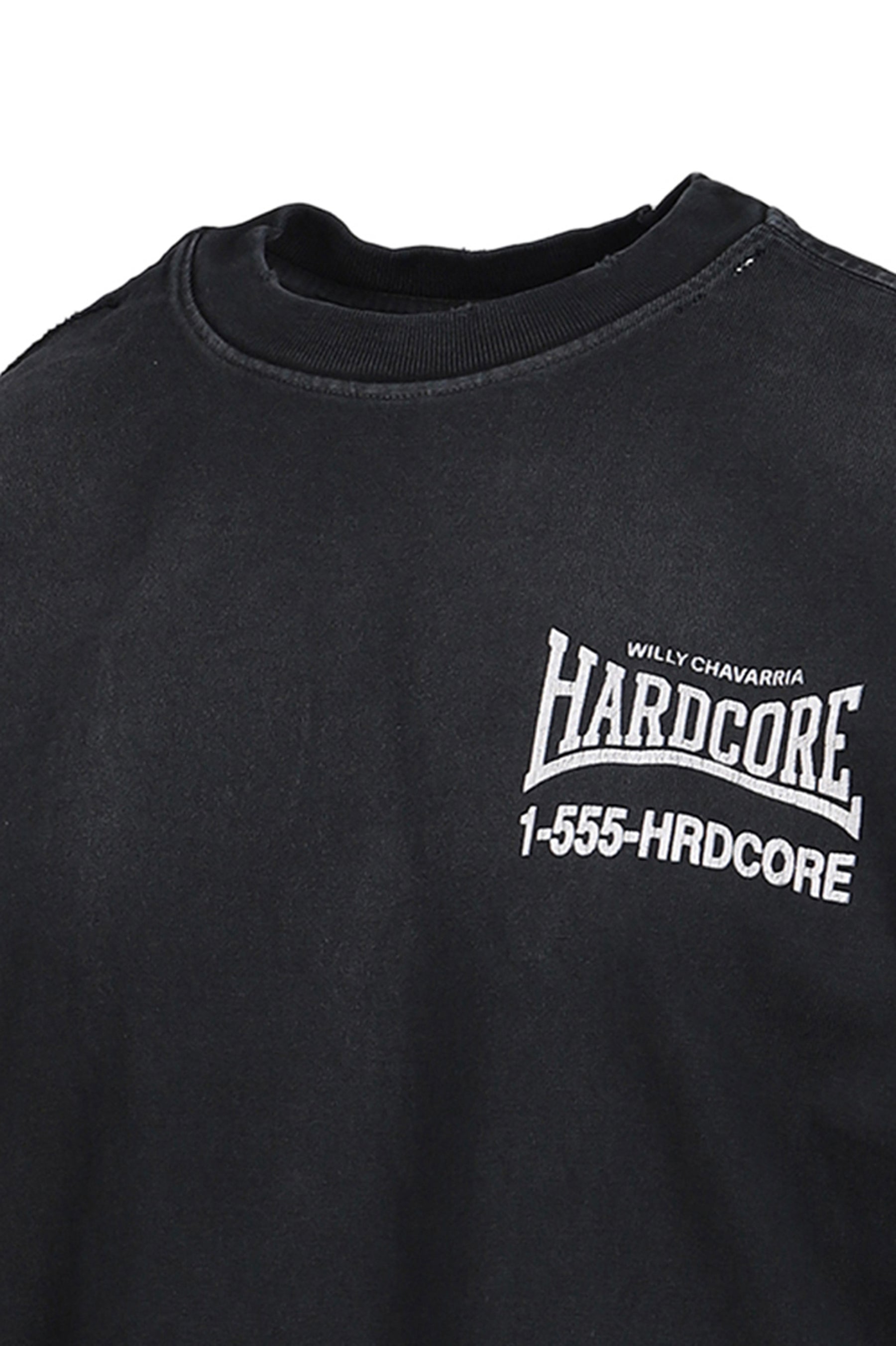 HARDCORE' BODYSUIT / BLK