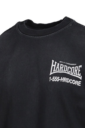 HARDCORE' BODYSUIT / BLK