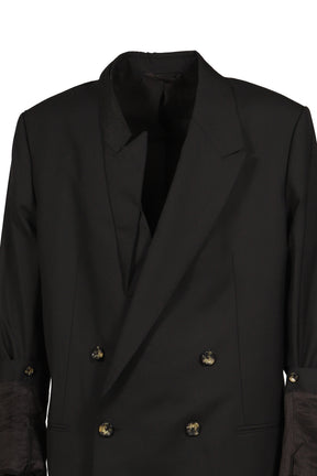 SOFT SHOULDER LARGE DB JACKET / BLK