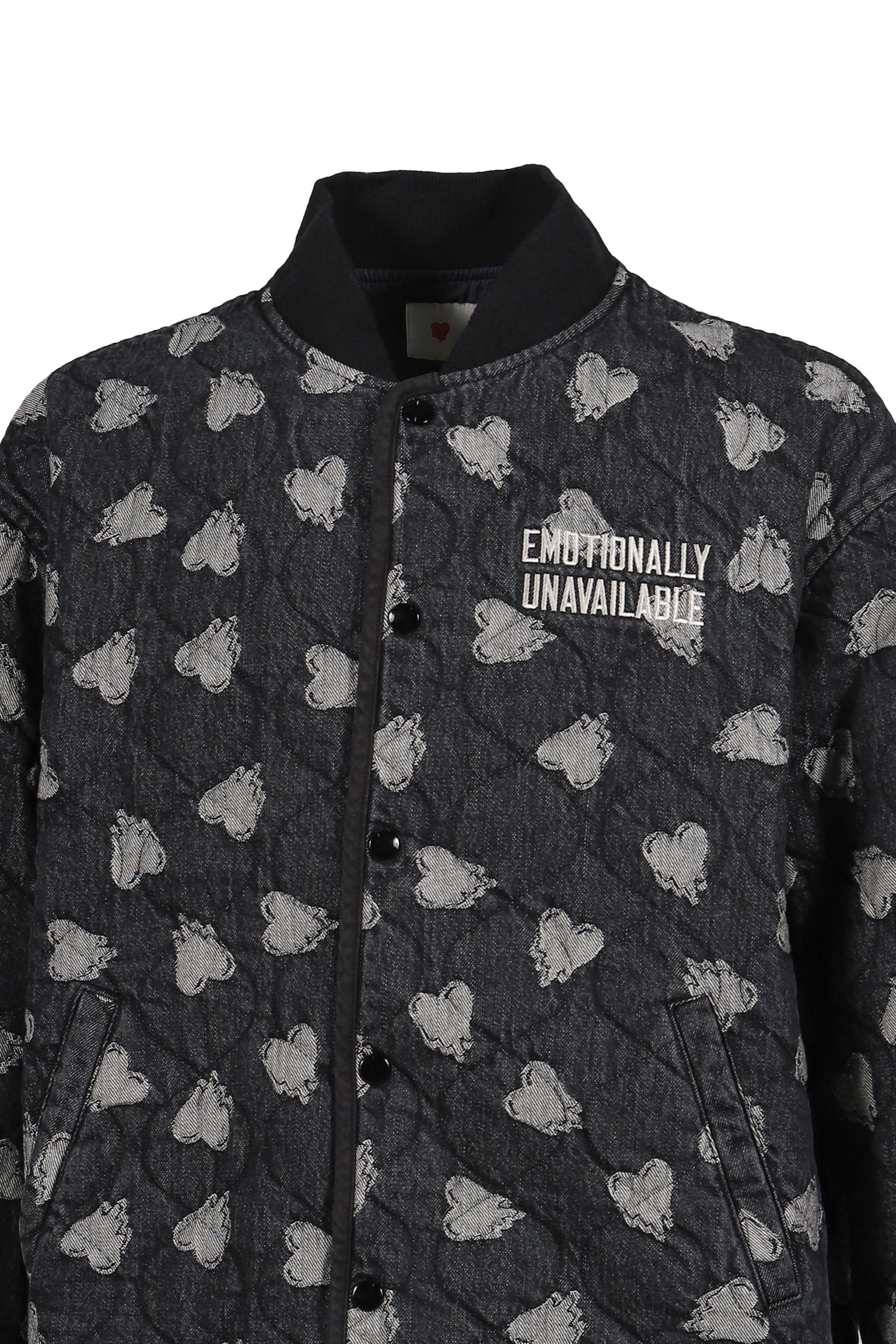 EU HEART JACKET / BLACK