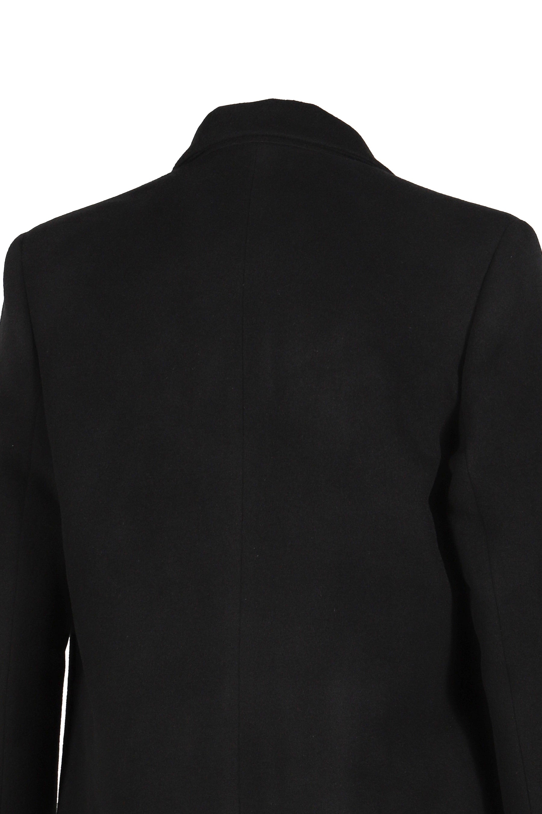 TITAN WOOL COAT / BLACK