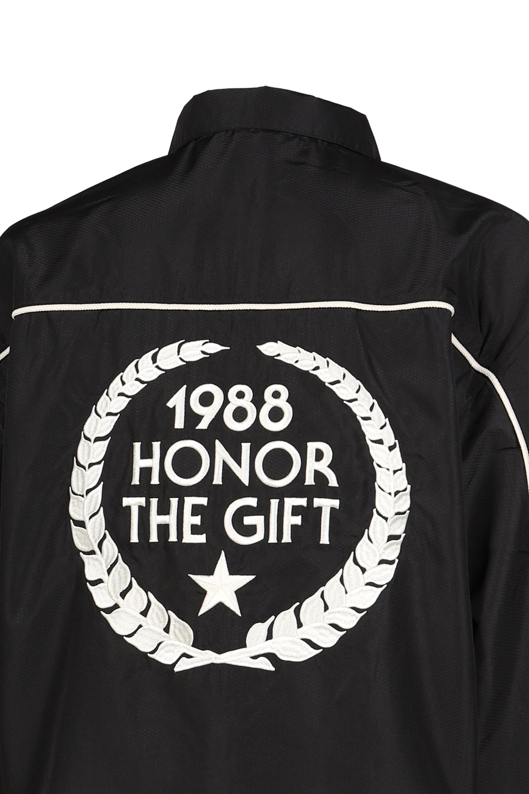 HONEYCOMB TRACK JACKET / BLK