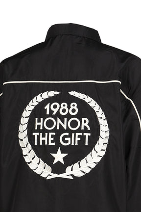 HONEYCOMB TRACK JACKET / BLK