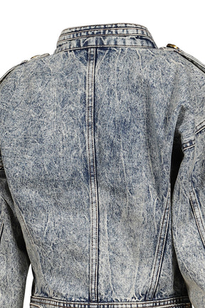 NAPOLEON JACKET WOVEN / BLUE