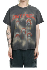 JUN/NAKAYAMA SURF N ROLL T-SHIRTS / BLK