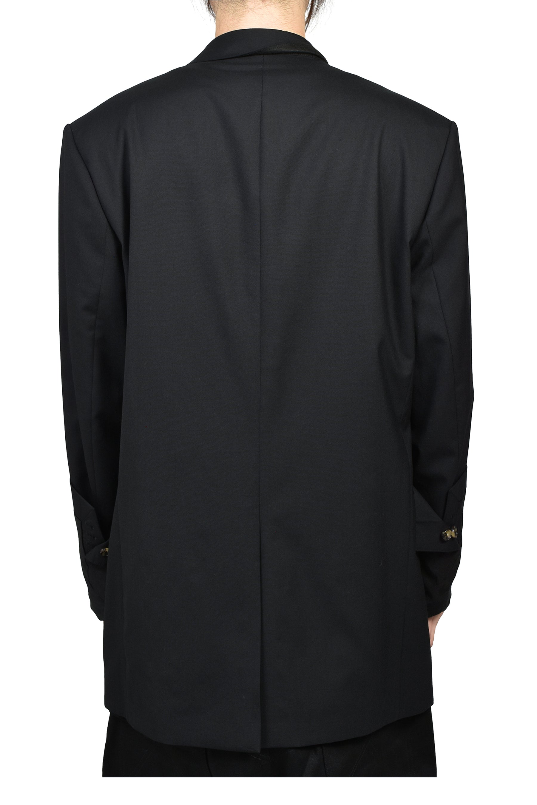 SOFT SHOULDER LARGE DB JACKET / BLK