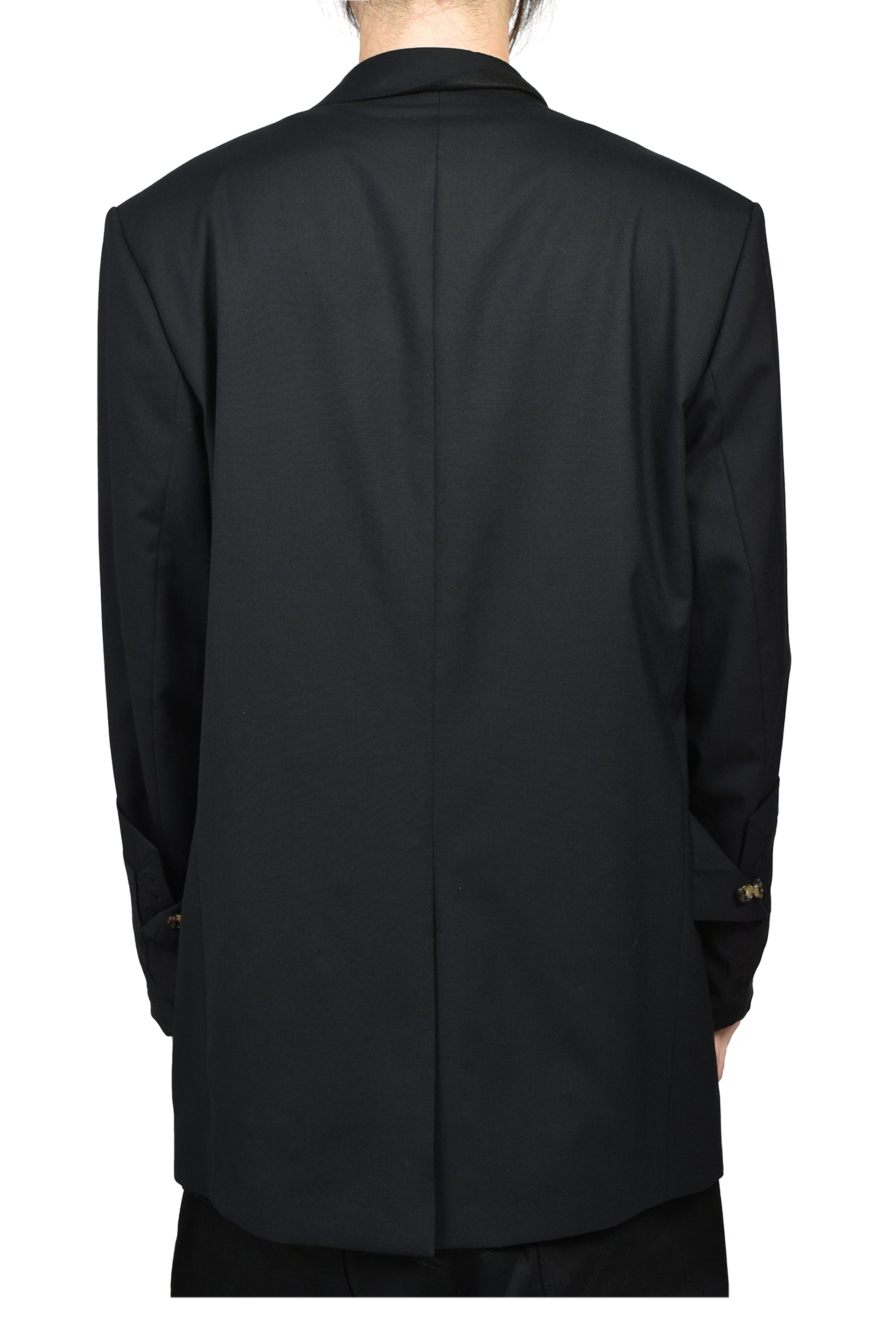 SOFT SHOULDER LARGE DB JACKET / BLK