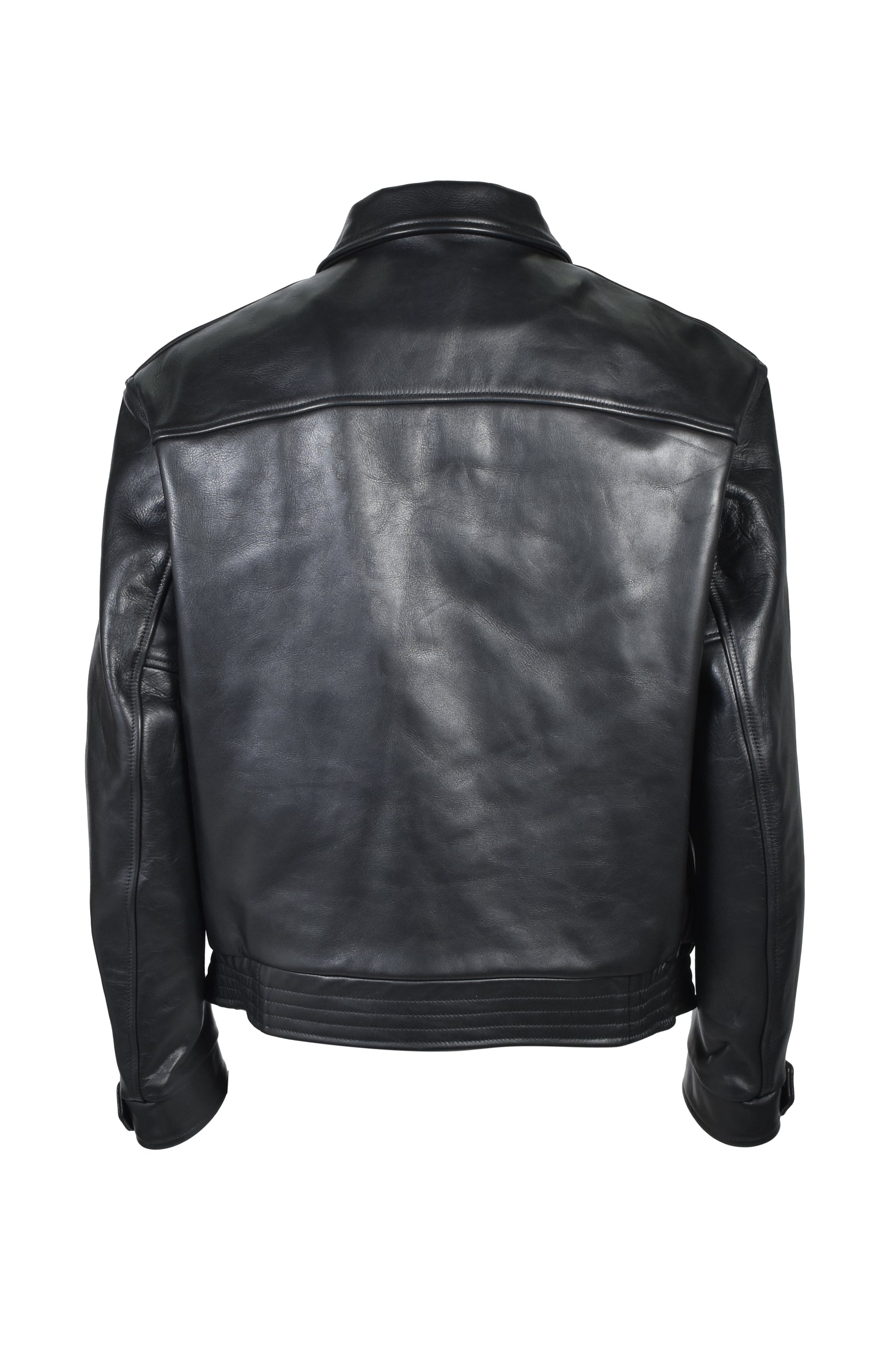 COMBATTIMENTO LEATHER JACKET / BLK