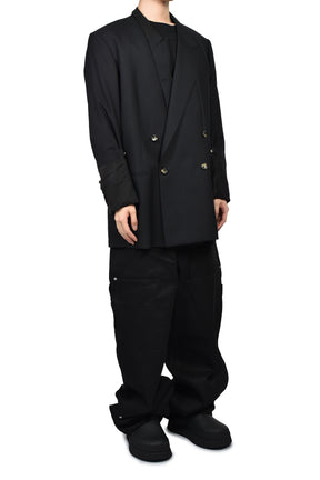 SOFT SHOULDER LARGE DB JACKET / BLK
