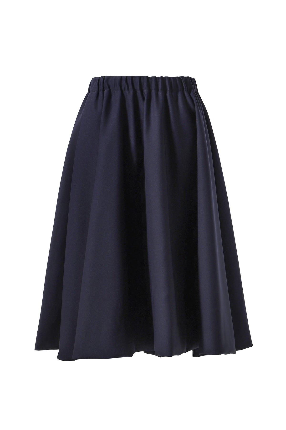 MIDI SKIRT - DOESKIN / BLK