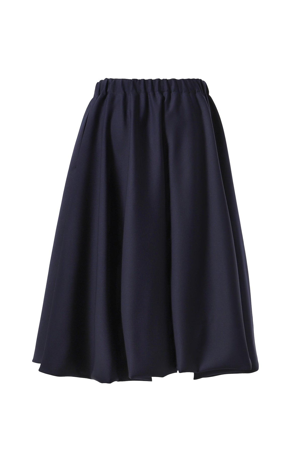 MIDI SKIRT - DOESKIN / BLK