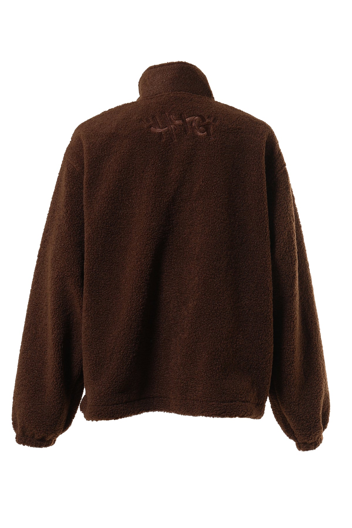 HONOR THE GIFT SCRIPT SHERPA PULLOVER / BRWN