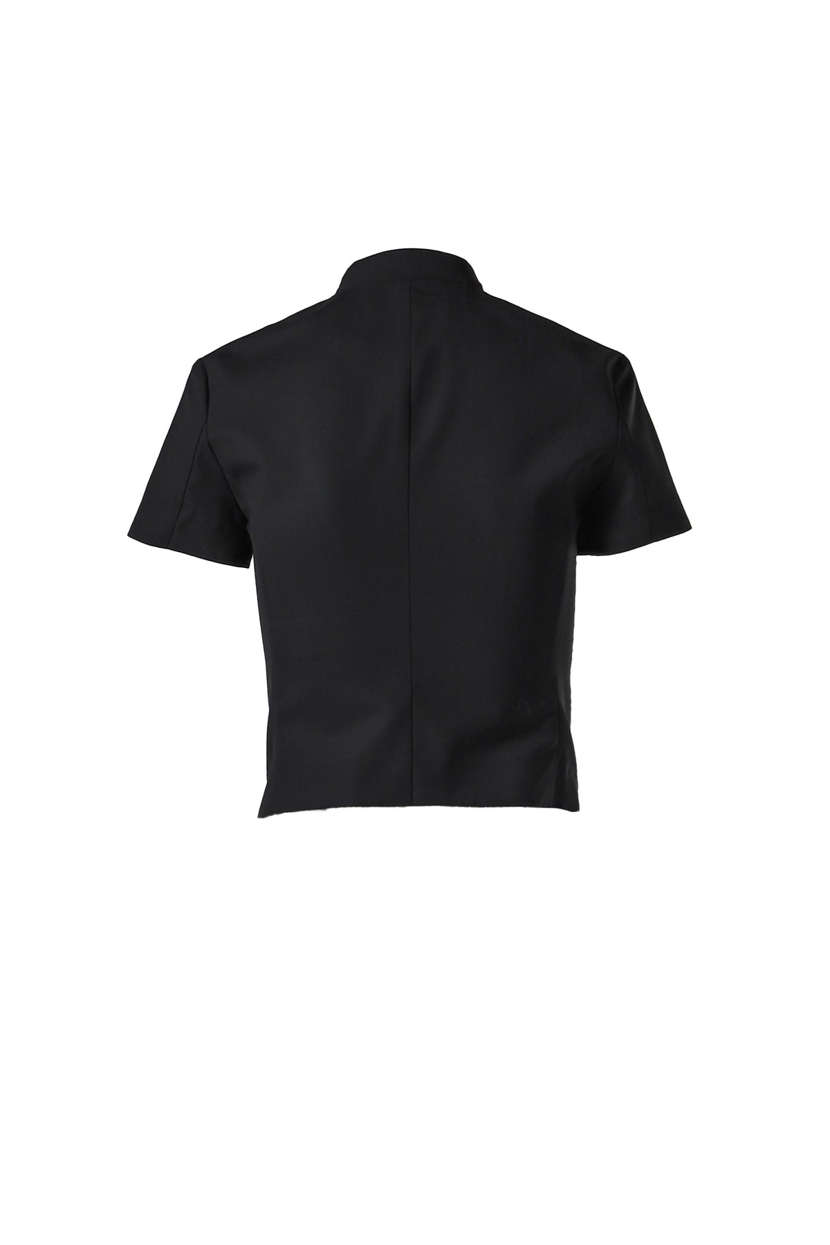 ZIP SHIRT W/ PIN / BLK