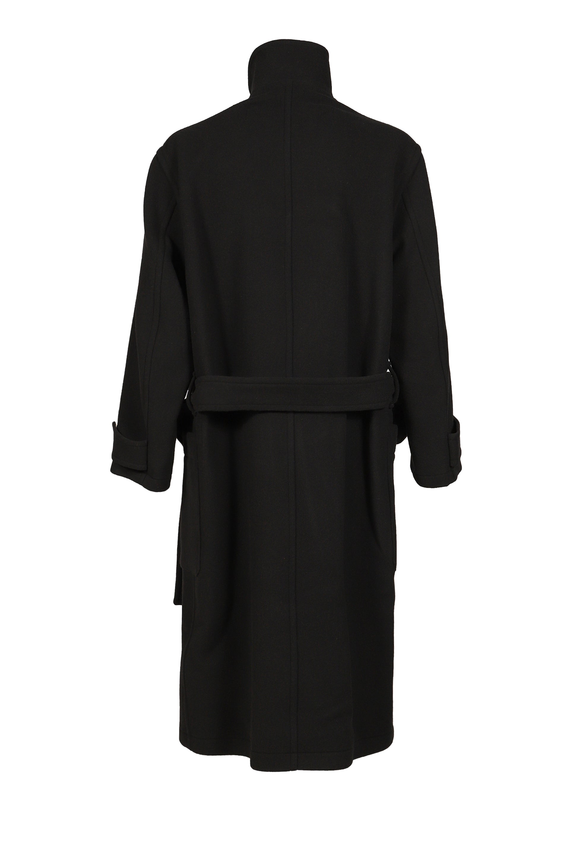 WRAP COAT / BLK