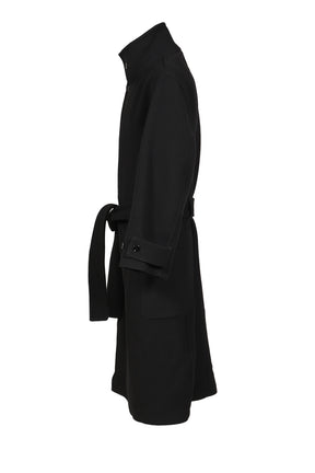 WRAP COAT / BLK