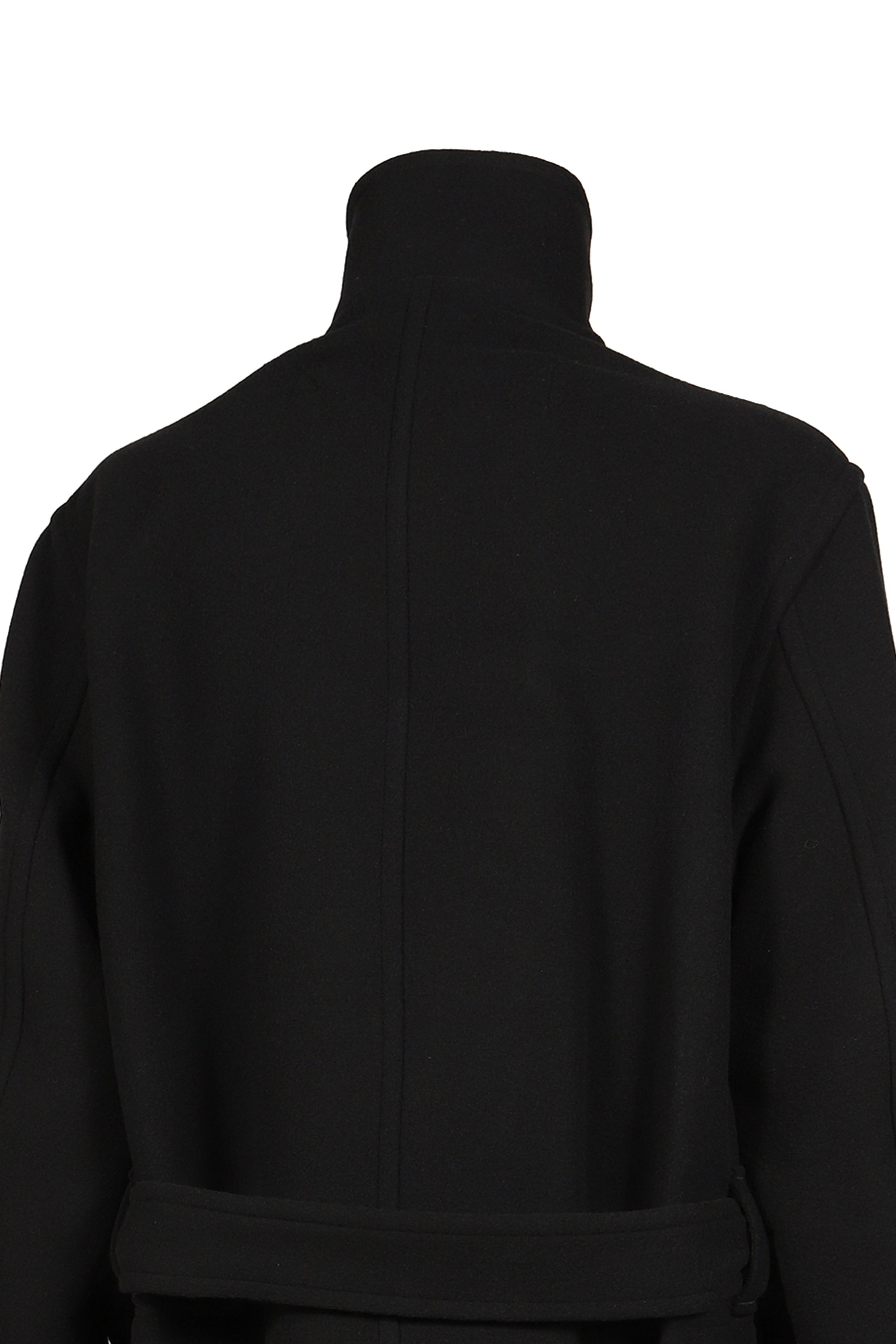 WRAP COAT / BLK