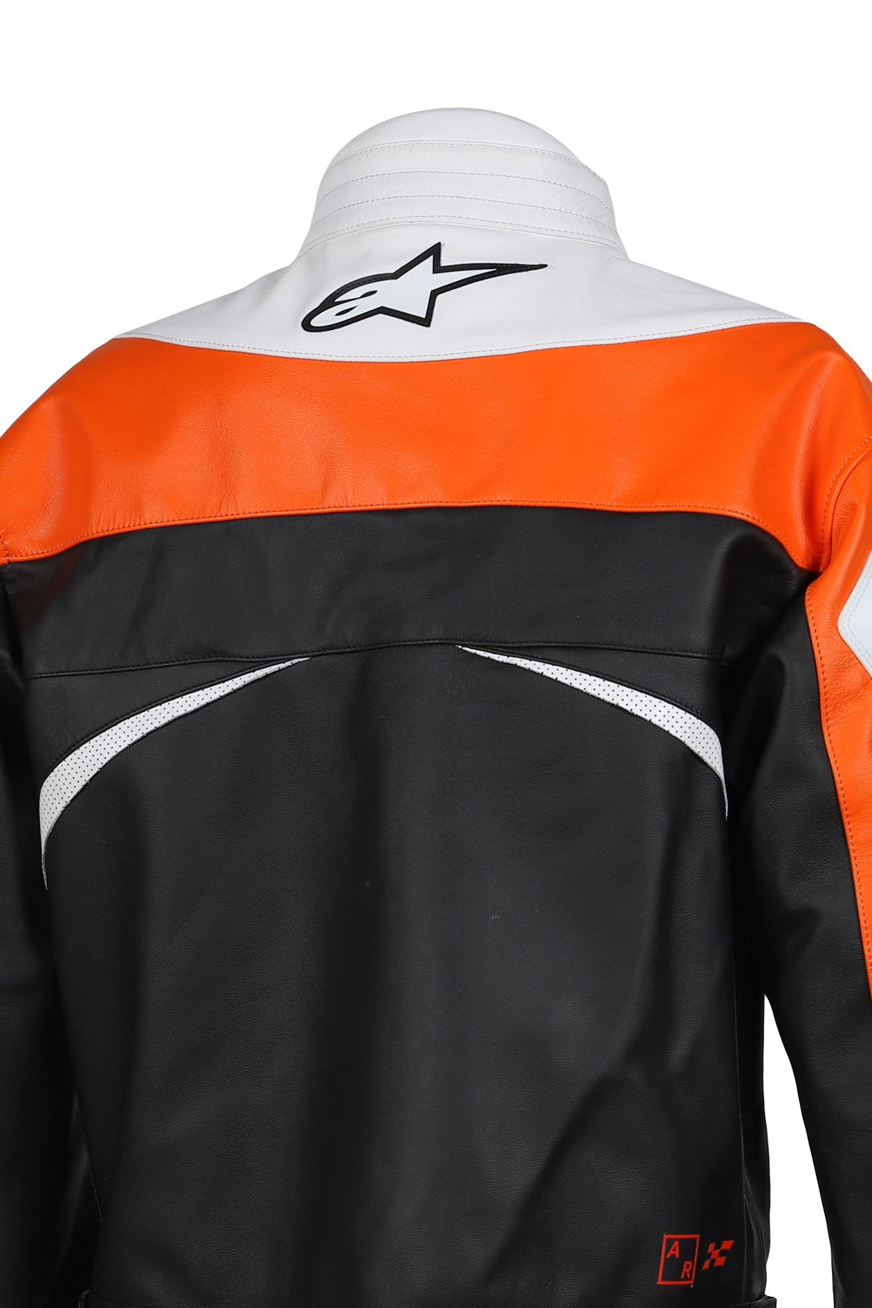 RACE CRAFT LEATHER JACKET / ORG 