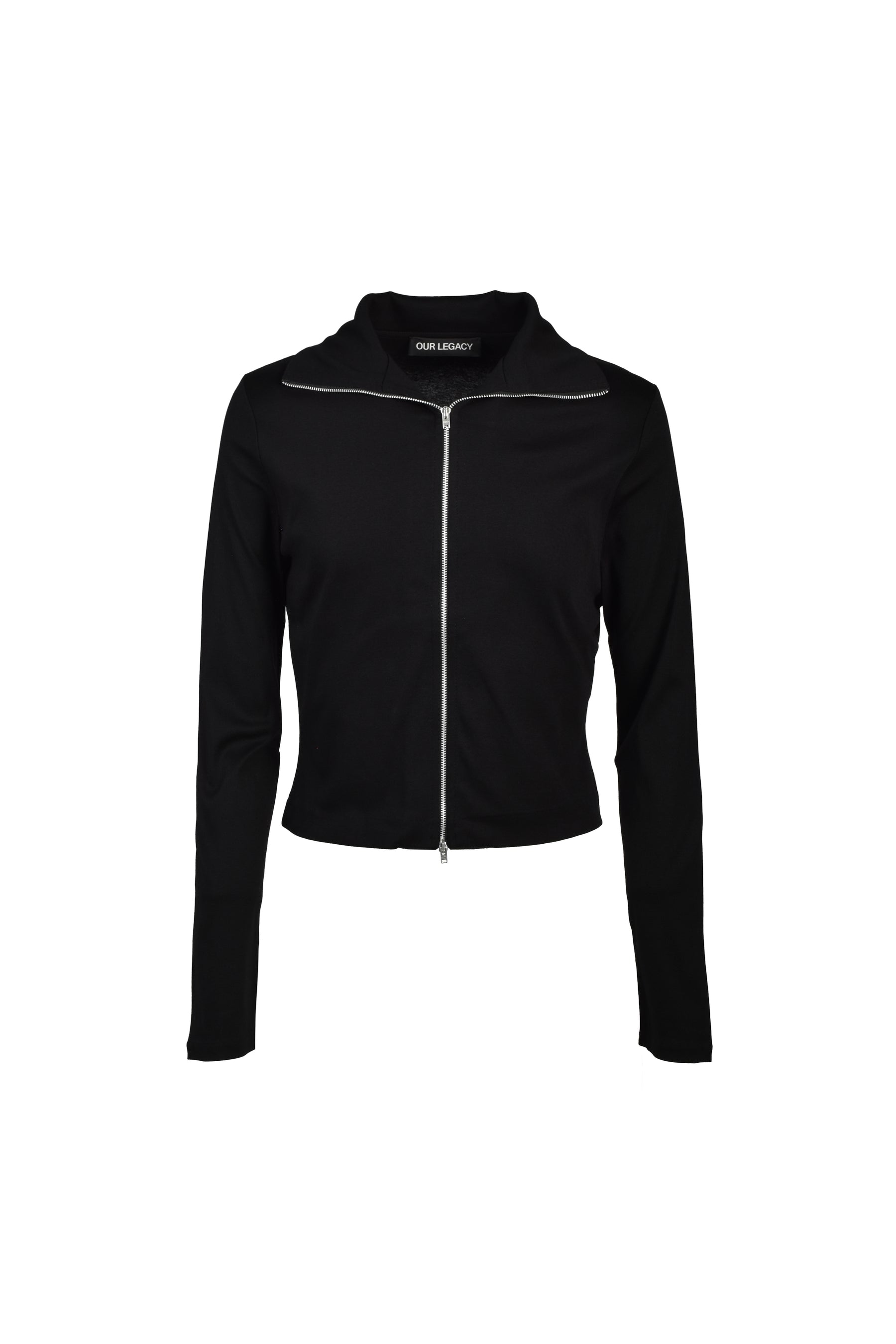SLIM ZIP LONGSLEEVE / BLK