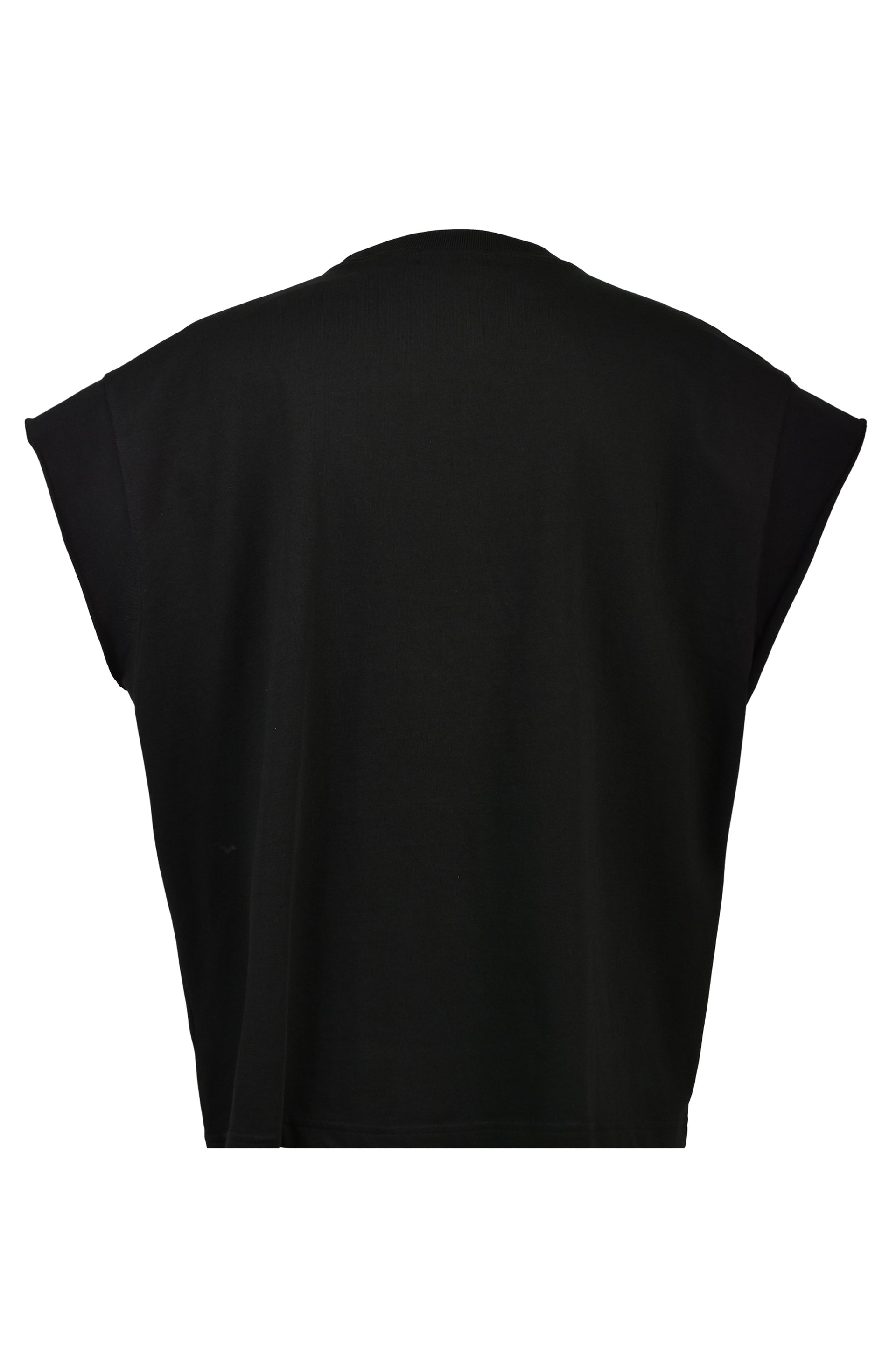 CUT OFF LOGO TEE / BLK