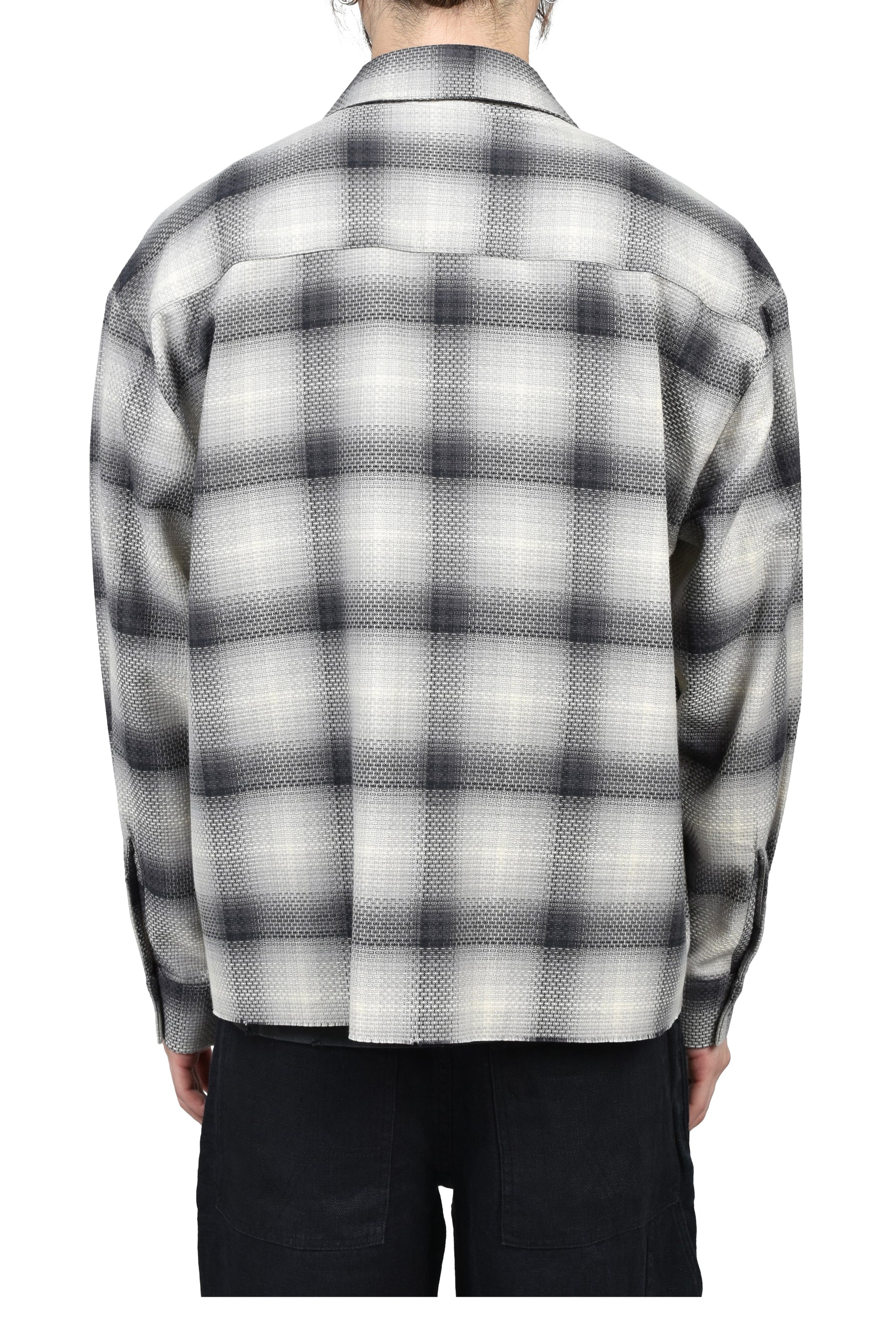 RAW SUMMER FLANNEL / BLK/ECRU