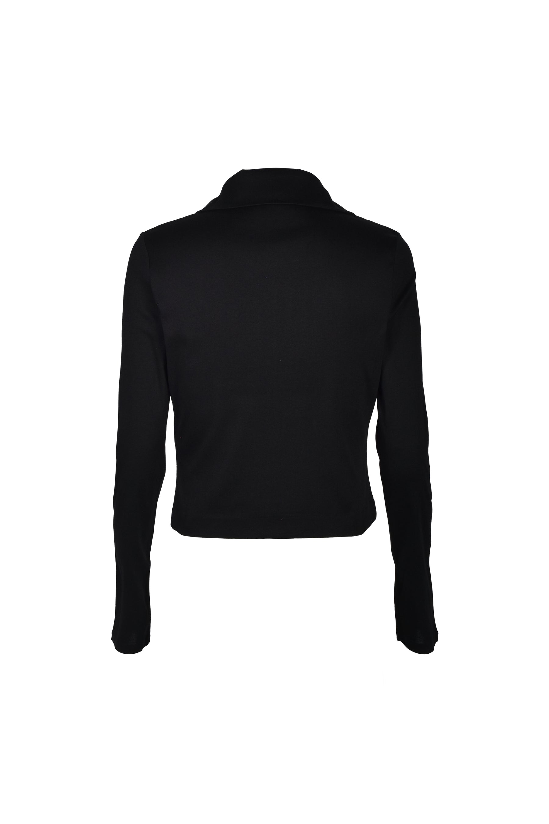 SLIM ZIP LONGSLEEVE / BLK