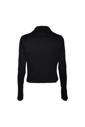 SLIM ZIP LONGSLEEVE / BLK