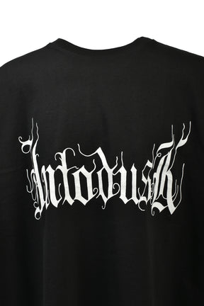 CUT OFF LOGO TEE / BLK
