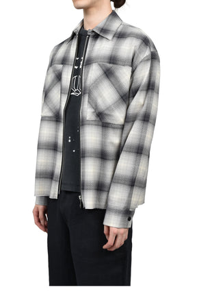 RAW SUMMER FLANNEL / BLK/ECRU