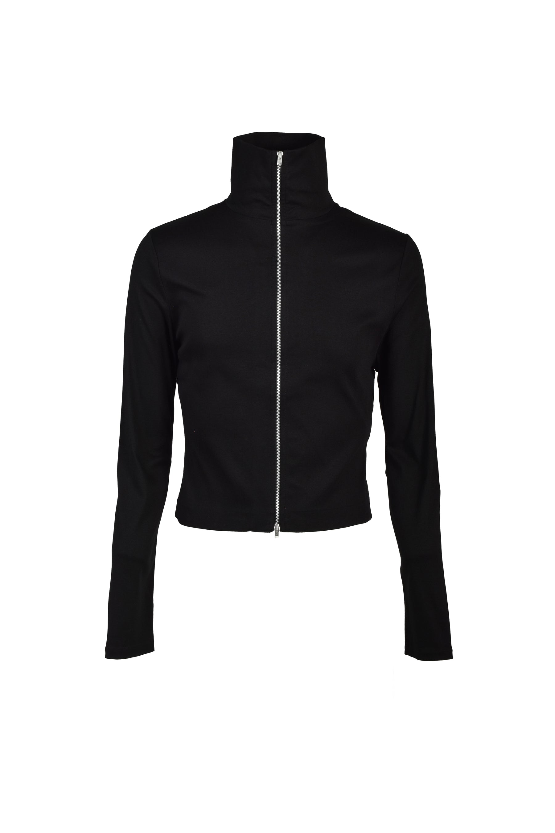 SLIM ZIP LONGSLEEVE / BLK