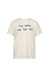 TOO SOBER BOY T / ECR WHT