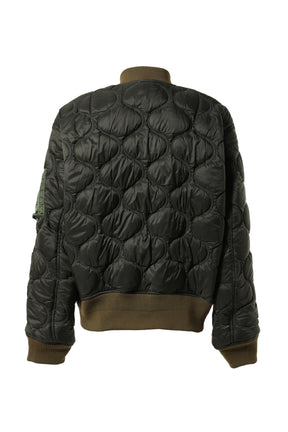 TOGA VIRILIS FW23 QUILTING BLOUSON / KHA -NUBIAN