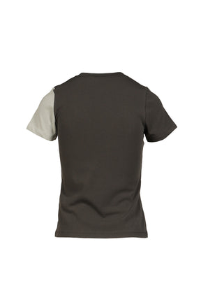YY DOT TYPO TEE / CHARCOAL