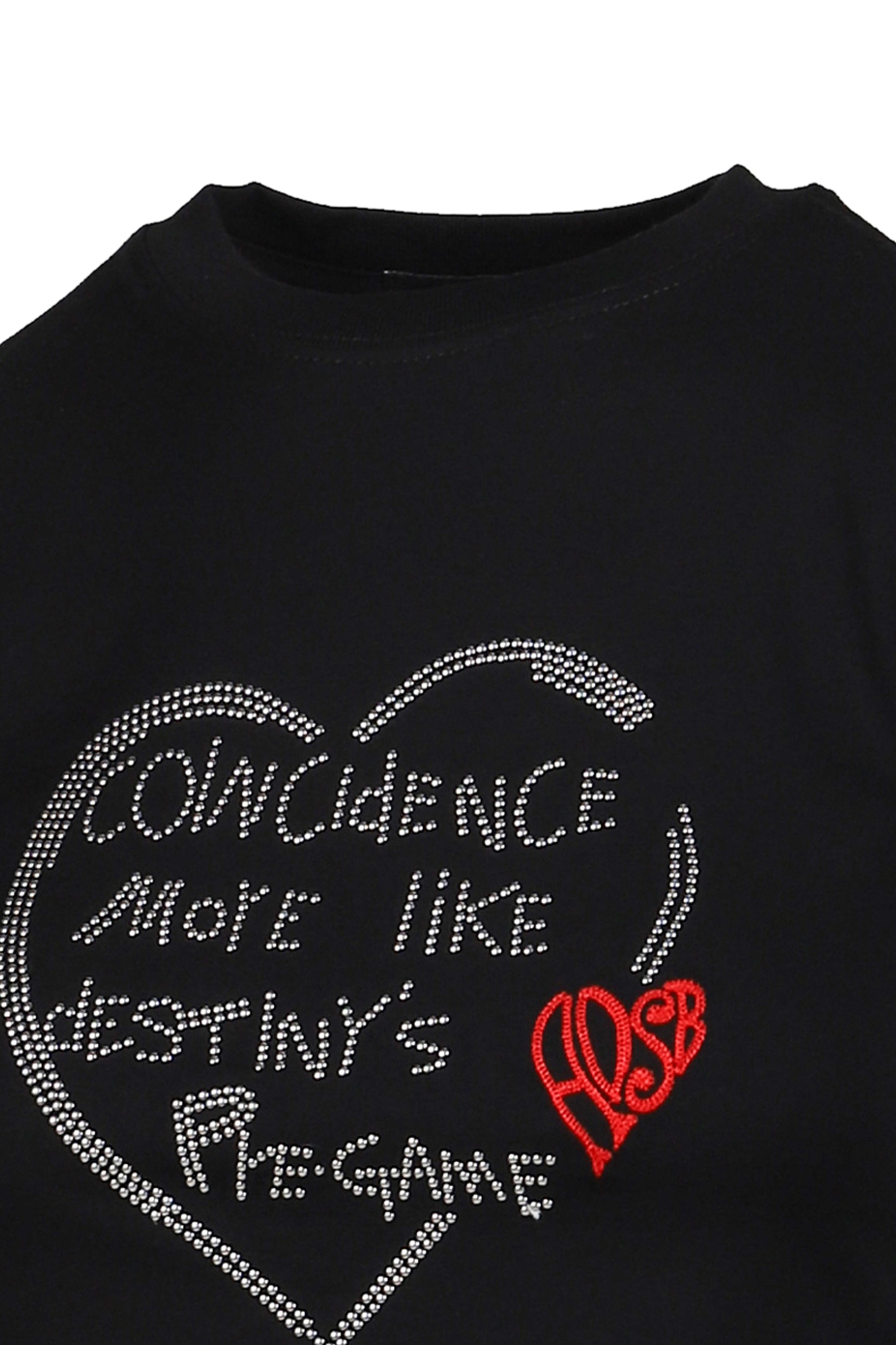 BABY HEARTFIX T-SHIRT / BLK