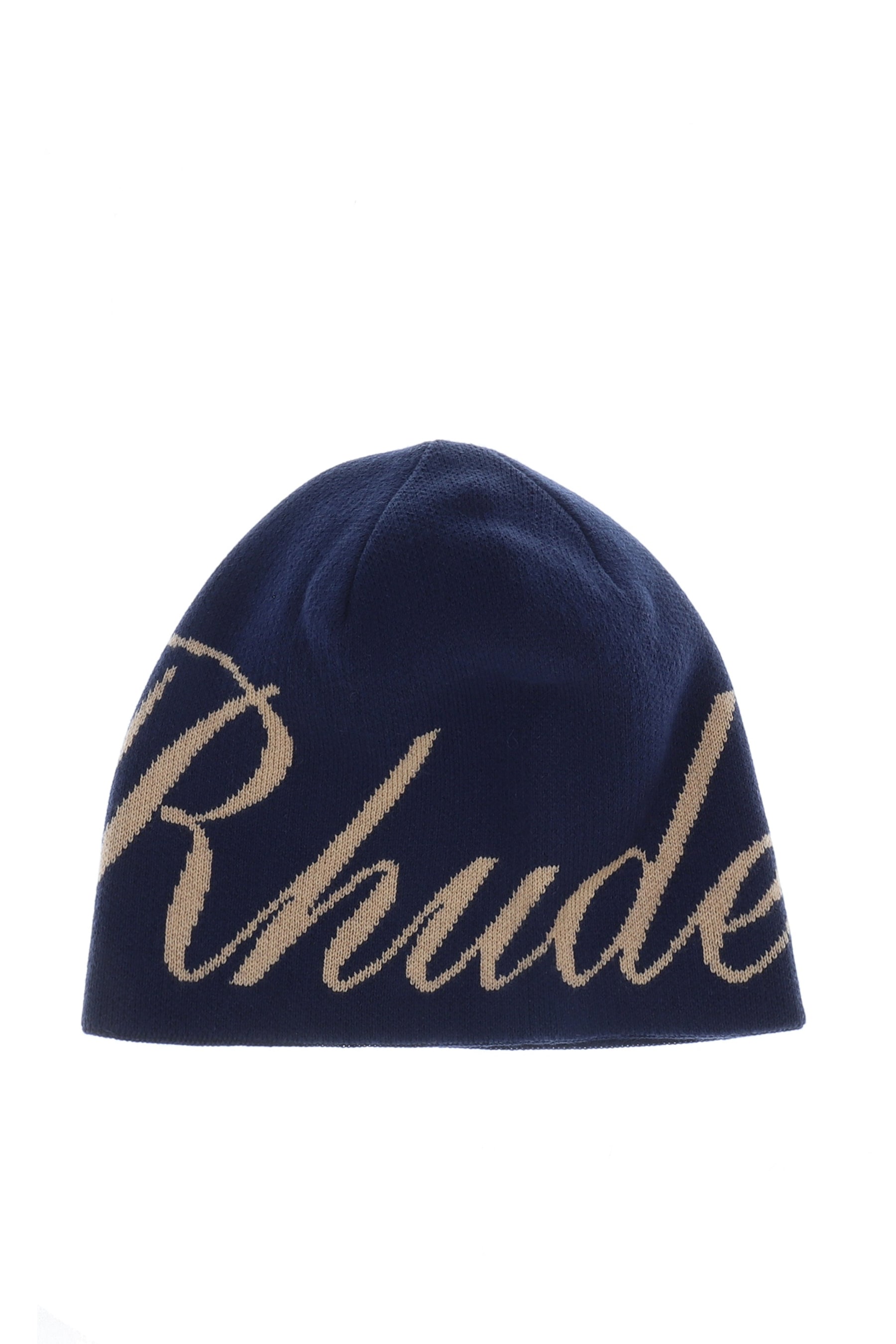 RHUDE SCRIPT KNITTED BEANIE / OS