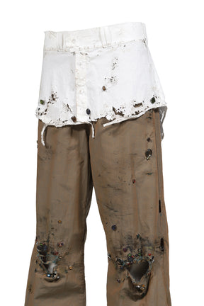 ×AUSKOU FANG PANTS / OLV
