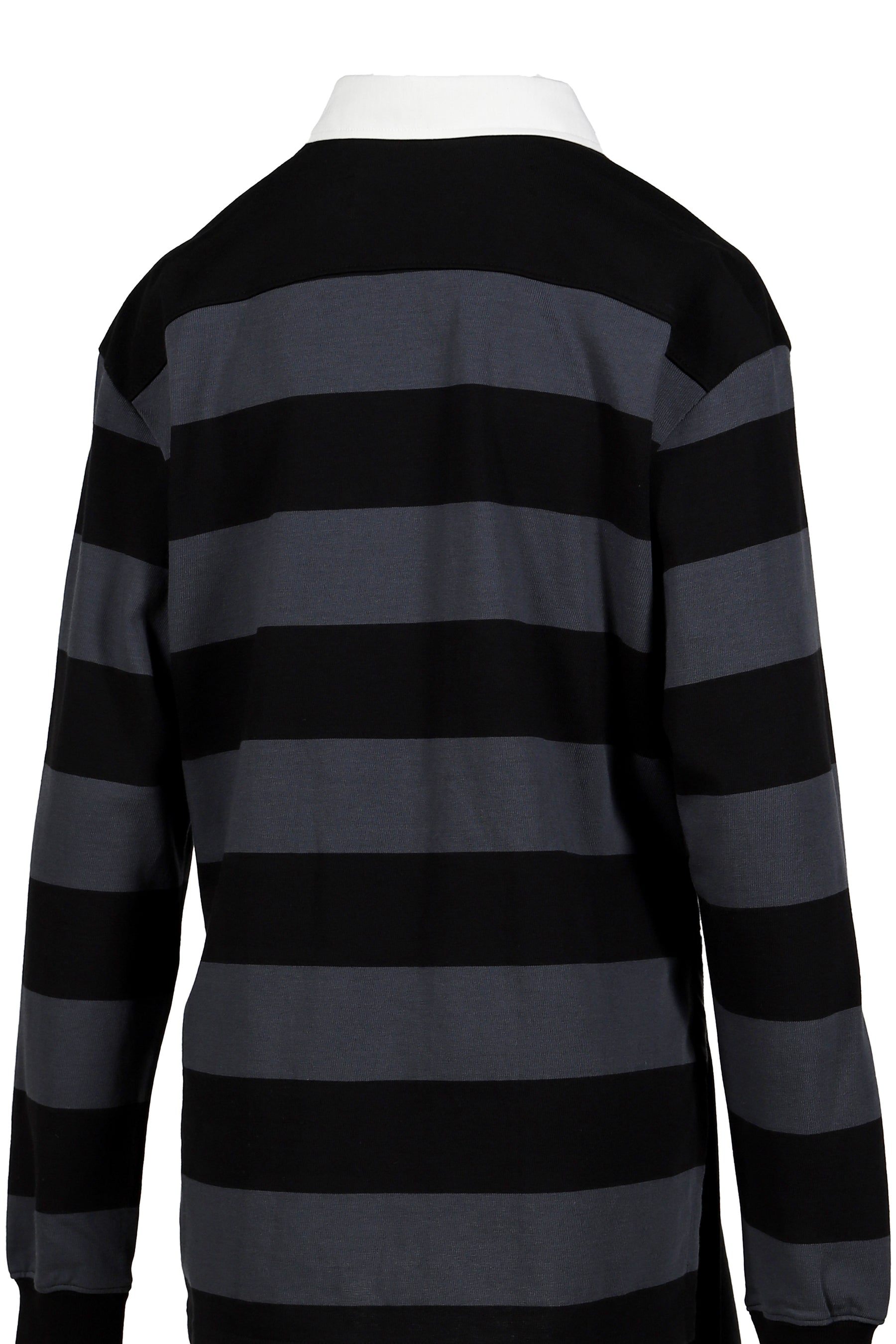 OPEN YY オープン ワイワイ FW25 STRIPE TRIM RUGBY SHIRT / CHA